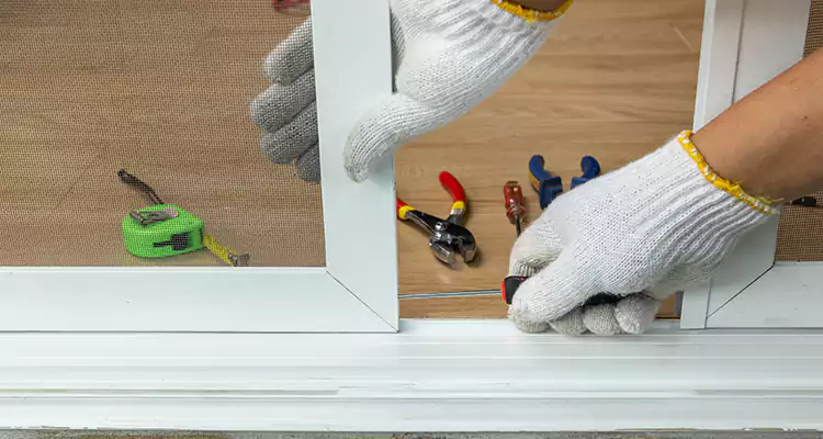 Sliding Glass Door Off Rails Repair in Fort Lauderdale, FL