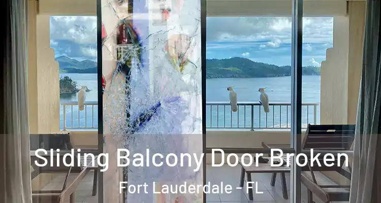  Sliding Balcony Door Broken Fort Lauderdale - FL